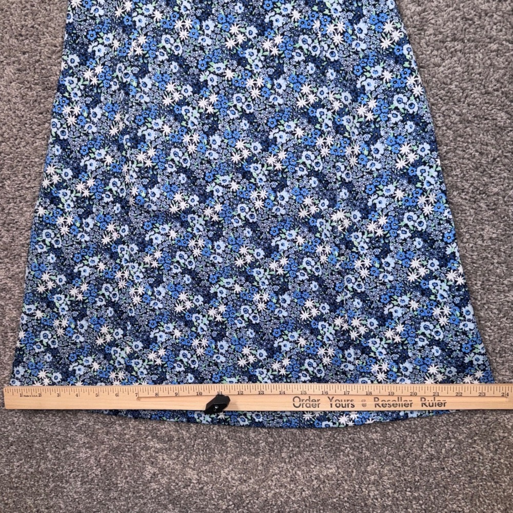 johnnie-O Ginny Dress Womens Floral Stretch Navy Blue Small NEW - Picture 10 of 12